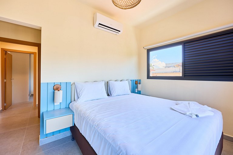 Apartamento Deluxe 2 quartos Próximo ao Mar