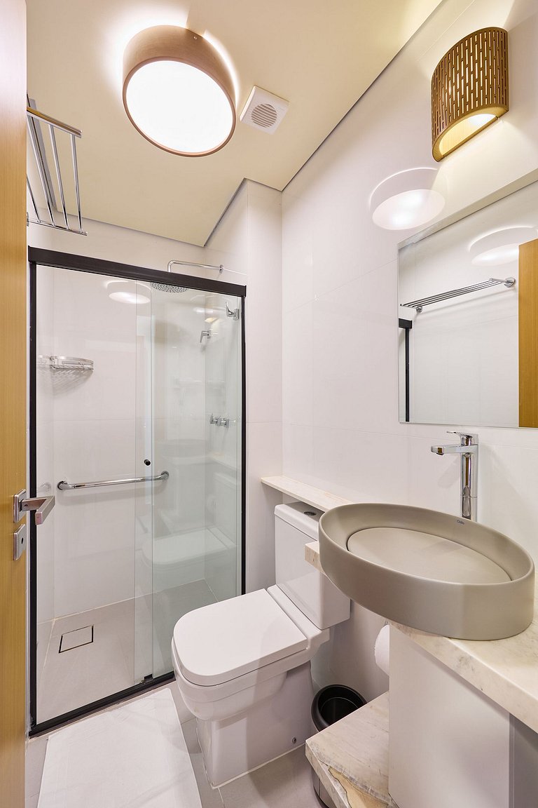 Loft con balcón cerca del mar