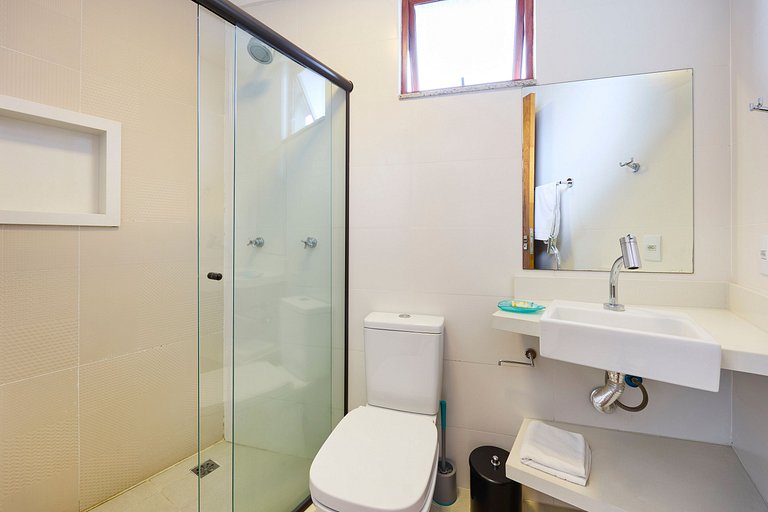 Apartamento 1 - 2 quartos Frente para o Mar