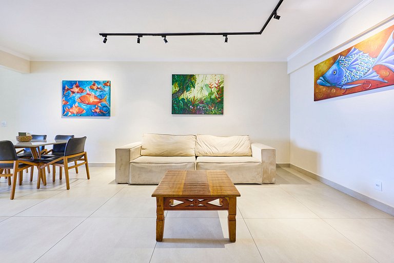 Apartamento 2 quartos Vista para Mar