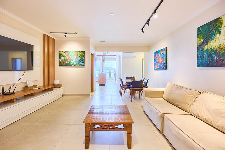 Apartamento de 2 habitaciones con vista al mar