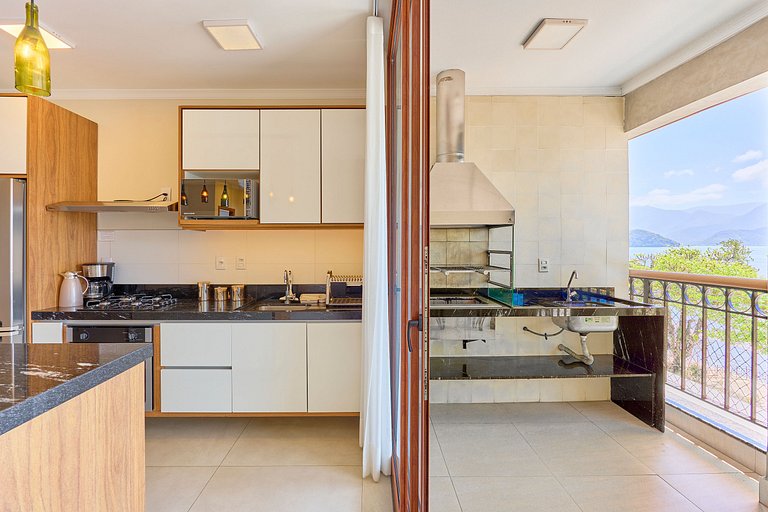 Apartamento 1 - 2 quartos Frente para o Mar