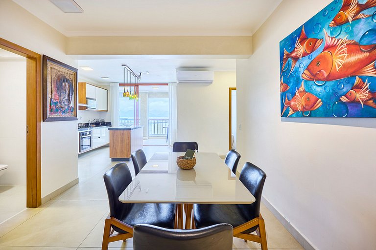 Apartamento 2 quartos Vista para Mar