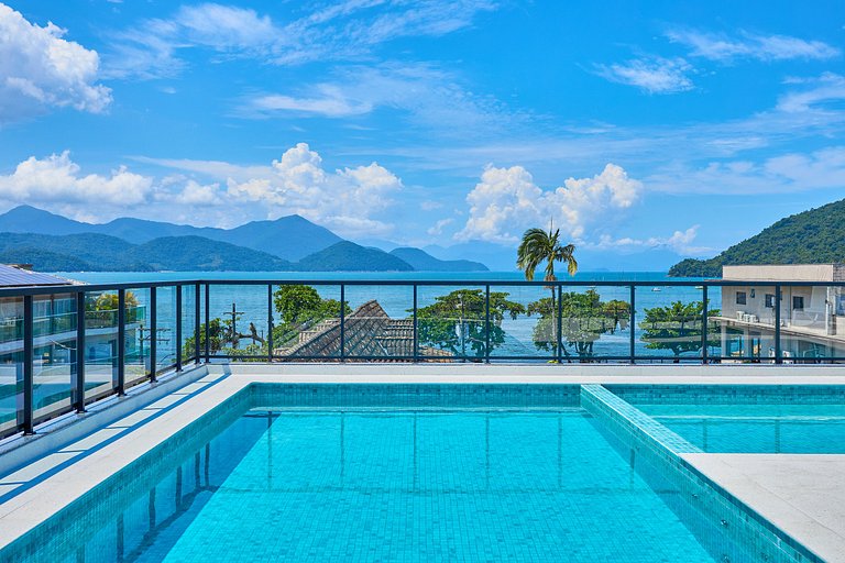 Apartamento de 2 habitaciones con vista al mar