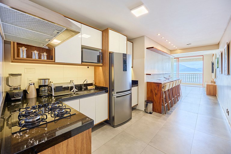 Apartamento 2 - 2 quartos Frente para o Mar