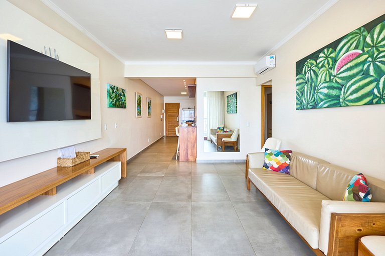 Apartamento 2 - 2 quartos Frente para o Mar