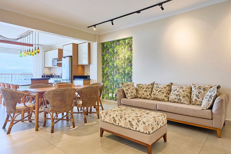 Apartamento 3 - 3 quartos Frente para o Mar