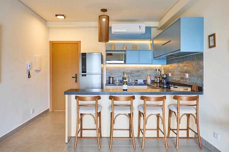 Apartamento Deluxe 1 quarto Próximo ao Mar