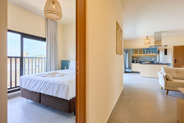 Apartamento Deluxe 3 quartos Próximo ao Mar